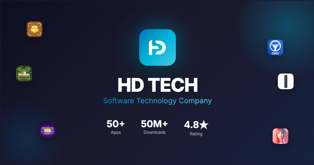 HD TECH - Software Technology Company | 50+ Mobile Apps